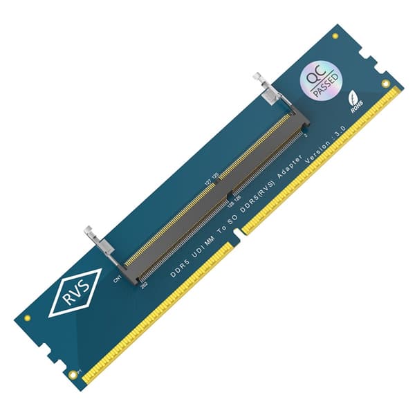 Laptop DDR5 Minne SO-DIMM til PC Stasjonær DIMM Utvidelseskort Adapter