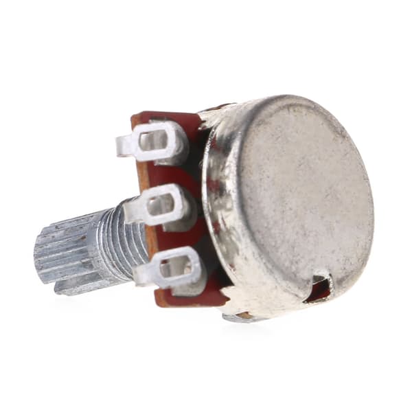 A25K Potentiometer Splinead Pot Elgitarr Bas Effektförstärkare Ton Volym 18mm