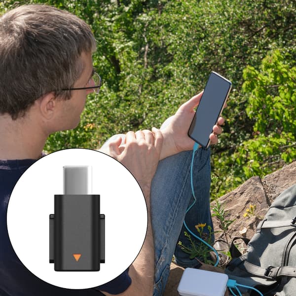 För Mic Mini Mobiltelefon Adapter Typ C Smartphone PC Anslutning Dator