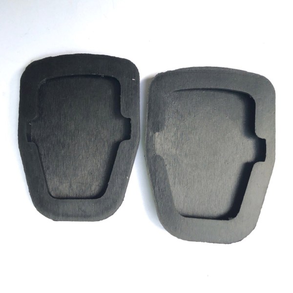 2st Bilbromskoppling Gummi Pedal Pad Set Cover Ersättningstillbehör Kompatibel för Subaru-Forester 36015GA111