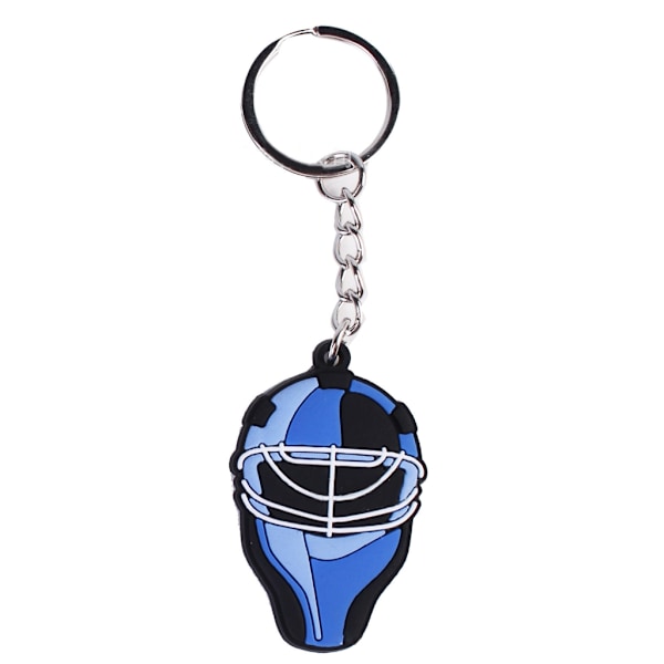 Fashion Ishockey Nyckelring Väska Charm Cartoon Vintersporter Hänge Smycke Nyckelring 9