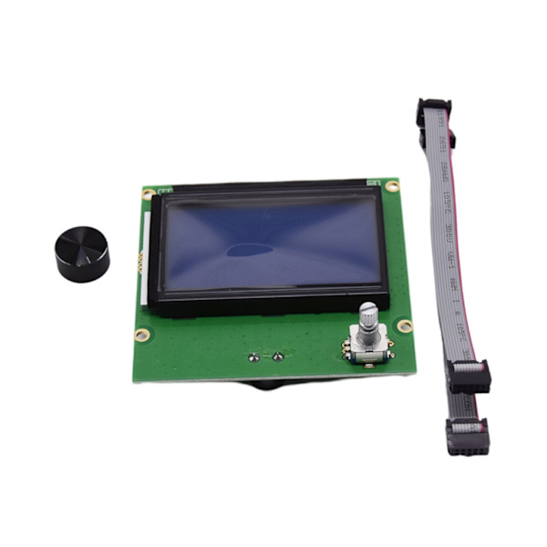12864 LCD Skærm Controller RAMPS 1.4 Display Blå Skærm med Kabel Til 3D Ender-3/CR10/10S printer Dele-