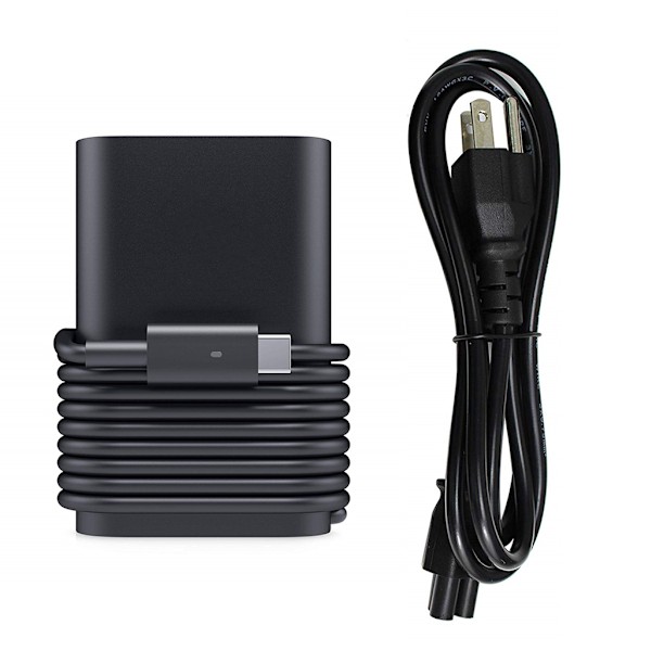 45W kannettavan tietokoneen sovitin XPS 13 9365 USB C -laturi XPS 12 Latitude 7275 7370