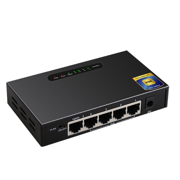 Mini 5 portar Desktop 1000 Mbps Nätverksswitch Gigabit Fast RJ45 Ethernet Switcher LAN Switching Hub Adapter Full duplex