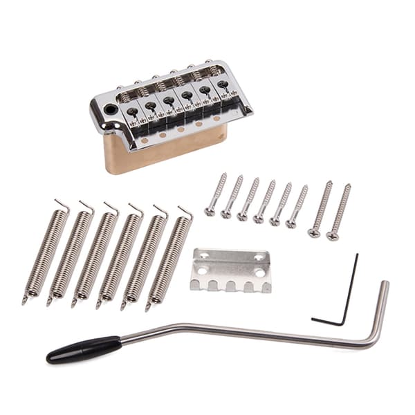 10 delar Gitarrskruvsats Elgitarr Bridge Monteringsskruvar, Halsplatta Installationsskruvar, Nickel