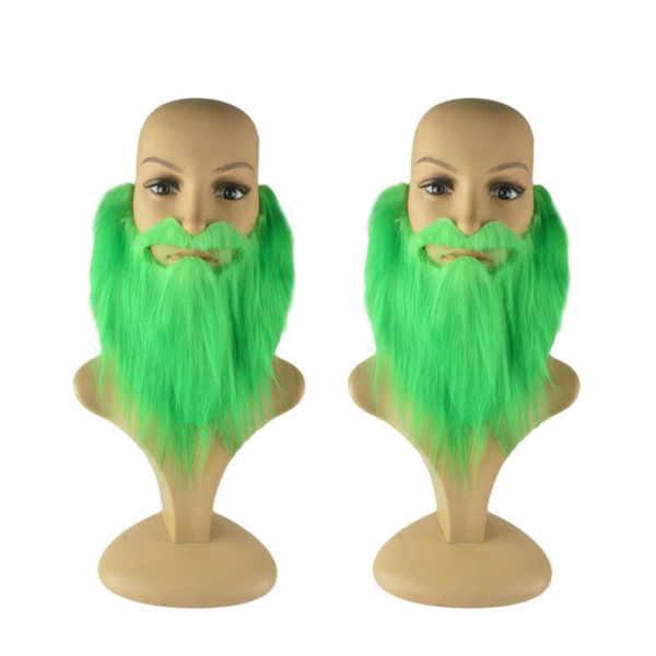 Irländsk grönt skäggprydnad Människokropp Base Desktop Ornament tygleksak null - C