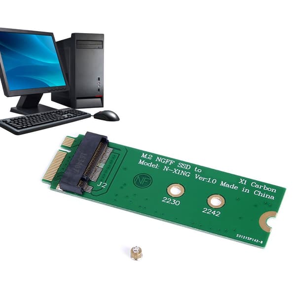 NGFF M.2 SSD til for X1 Carbon 6+20 pin SSD adapterkort