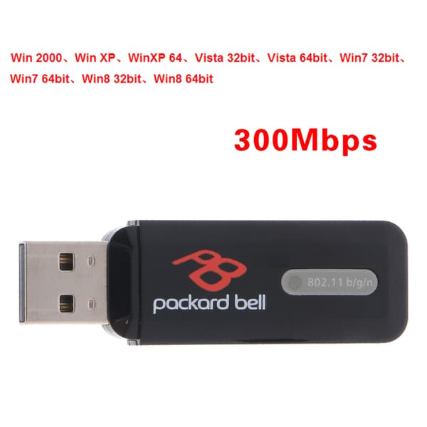 300 Mbps USB Wifi-adapter 802.11n Antenne USB Ethernet Lan Wifi Netværkskort
