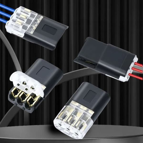 10-pack Låsande Terminaler Anslutningar För Säker Elektrisk Anslutning