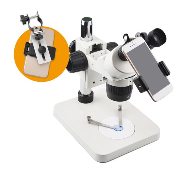 Universal Mobiltelefon Adapter Clip Bracket Hållare Mount Microscope Telescope