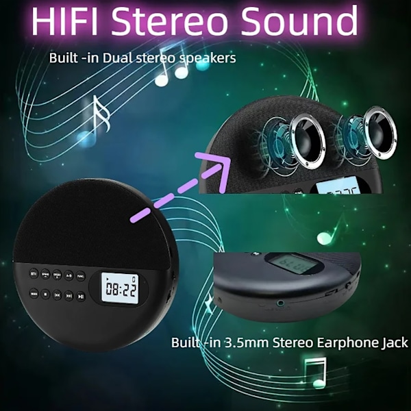 Mini Kannettava Kaiutin Langaton Kaiutin Bluetooth Oppimiseen ja Rentoutumiseen