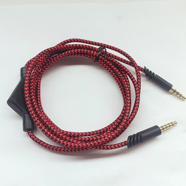 3,5 mm lydkabel, nylonflettet konstruksjon for A10 A40 A50TR MixAmp