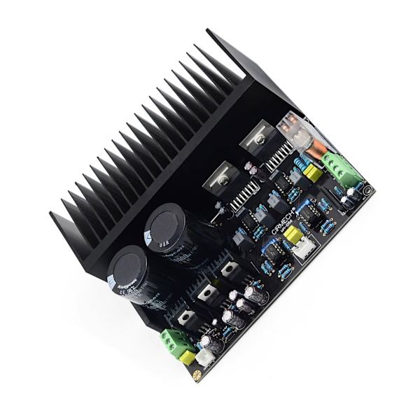 2-kanals NE5534 Digital Effektförstärkarkort TDA7293+OP07+NE5534 100Wx2 för Hemmabiohögtalarprestationer