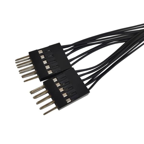 Hovedkort 9-pinners USB2.0-header 1 til 2 forlengelsesadapteromformerkabel 10 cm