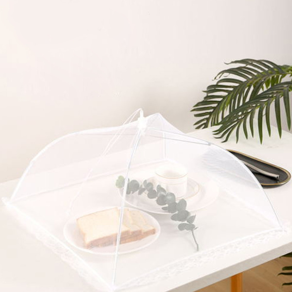 1Set Håll insekter borta med matnätskydd Dekorativt mesh för matgrönsaksfrukt A