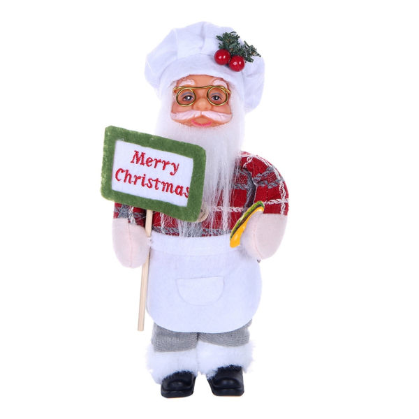 Julemand Dukke Juletræspynt Glædelig Jul Dekorationer Hjem Navidad Gaver Nytårsdekorationer