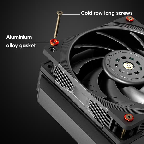 Aluminiumslegeringsskruer til computerkabinet CPU-køleventilatorer 32 mm længde