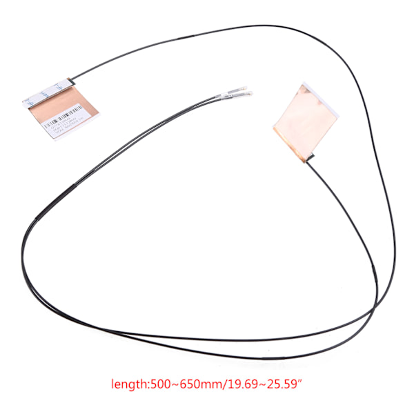 IPEX MHF4 Antenn 2,4GHz 5GHz Intern Laptop WiFi-antenn för M.2 NGFF-modul 7265 8265 9260Trådlöst WLAN-kort