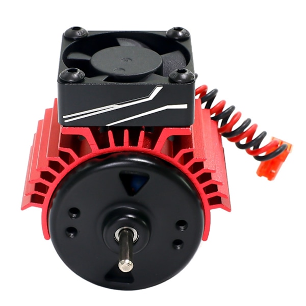 Tehokkaat kauko-ohjattavan lisävarusteet 36mm kaksoisjäähdytystuuletin Alpine style red Red bracket