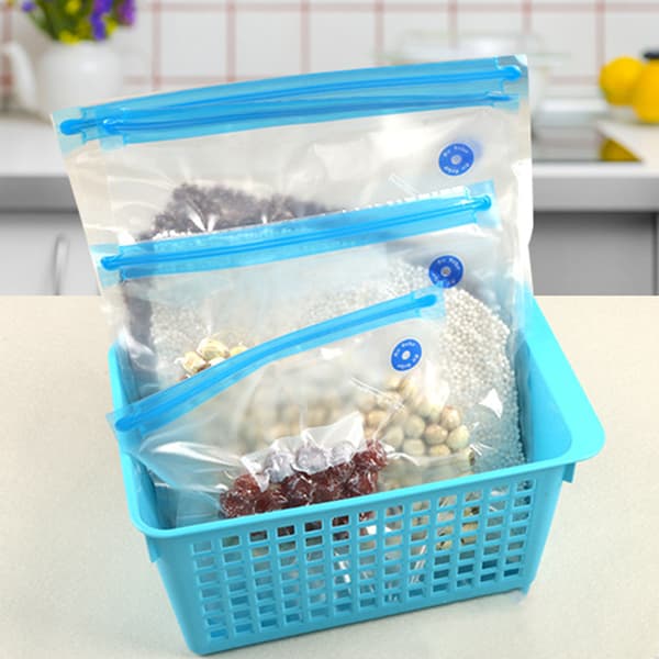 Madforseglingspose Kompressionspumpe Opbevaringspose Vakuumforseglingsmaskine