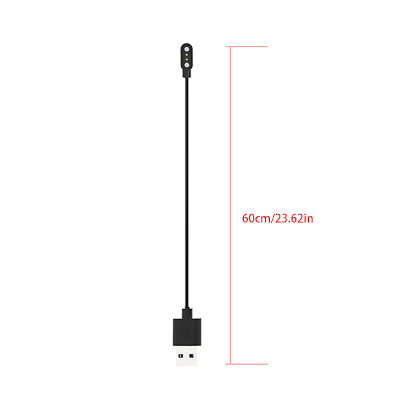 Smartwatch Dock Laddare Adapter USB Snabbladdning Kabel Sladd Tråd för HW12 HW16 Armbandsur för Smart Watch Tillbehör