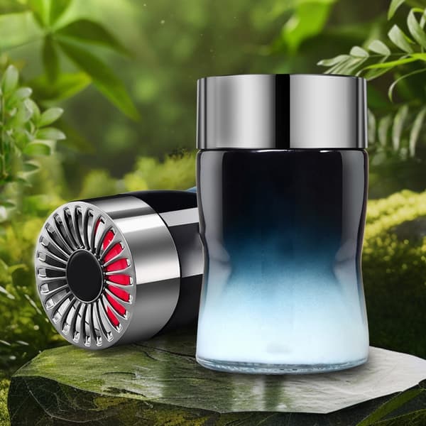 Multifunktionel solid luftrenser til køretøjer, hjem og glasindkapslede dufte C