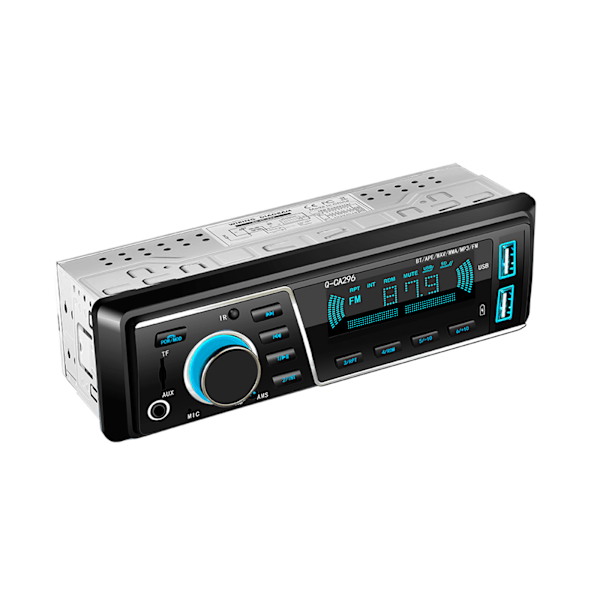 Auton Radio Audio 1din Bluetooth-yhteensopiva Stereo MP3-soitin FM-vastaanotin