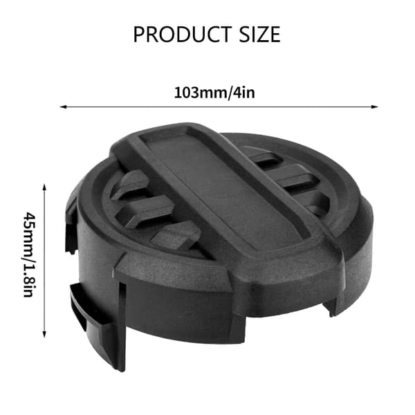 2-pack trimmerhuvudskydd och fjäder passar för Quickfeed DCST922P1 DCST922B