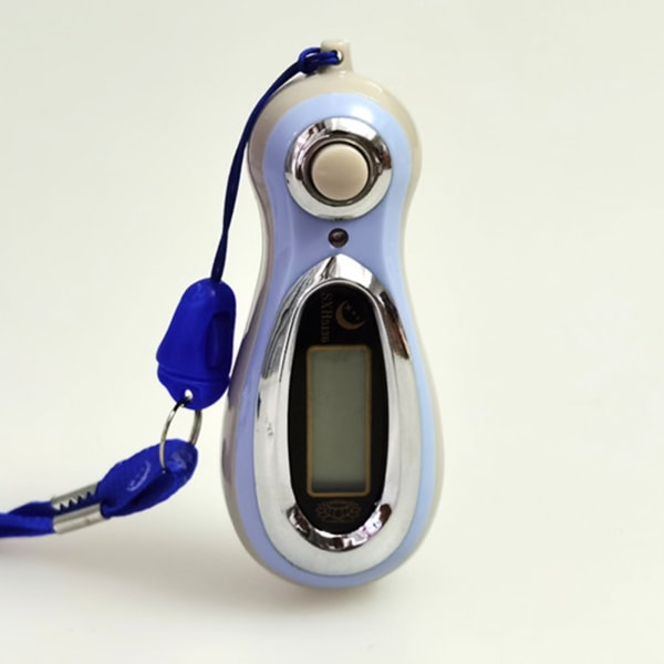 Digital LCD MP3-formad elektronisk handräknare med strängböneräknare för meditation Yoga Återställ spänningar