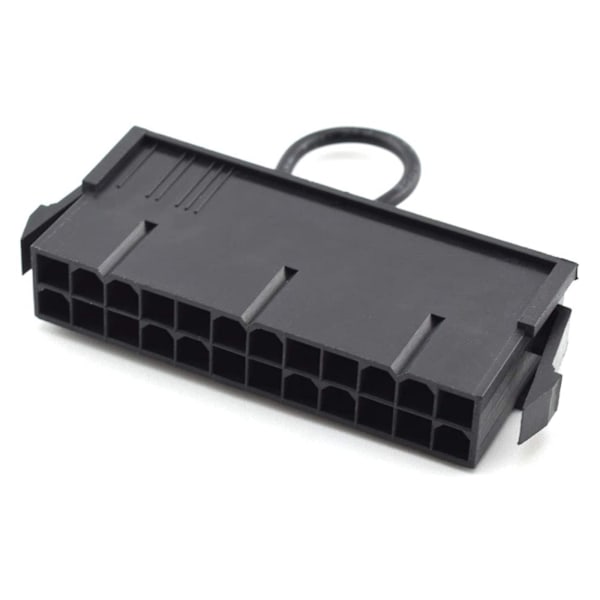 24-Pin Hona ATX PSU Strömförsörjning Startare På/Av Strömbrytare Jumper Brygga Adapter