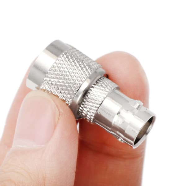 BNC hun-jack til TNC han-stik RF-konnektor koaksial konverter adapter lige