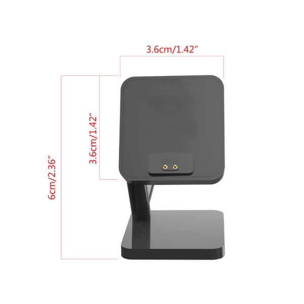 Bärbar power Laddare Dockningsfäste Bas kompatibel för MiBand 8 Active Smartwatch Magnetisk laddningskabelstativ