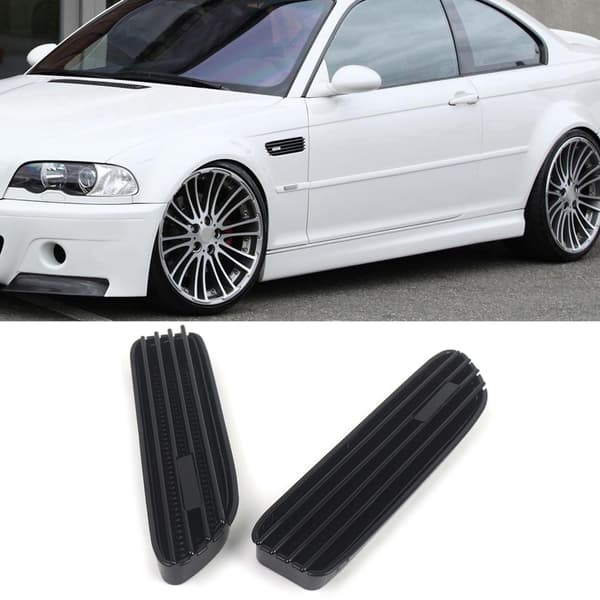 Utvendig Side Grill Ventil Ramme Frontfanger Beskyttelsesskall For E46 51137895914
