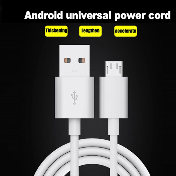 8m Längd Universal Micro USB Power -förlängningskabel för Android-gränssnitt för Wyze Cam Pan Home Security Camera