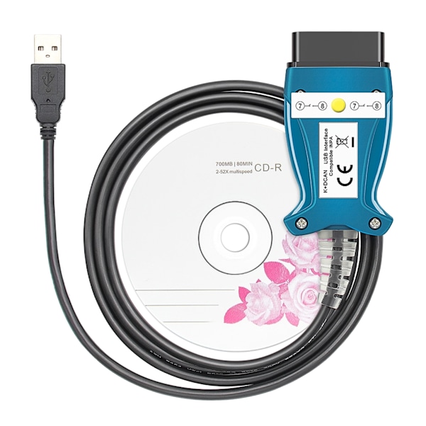 K DCAN K+CAN FTDI För OBD2 Bil Diagnostikverktyg OBD2 Scanner Omkopplare