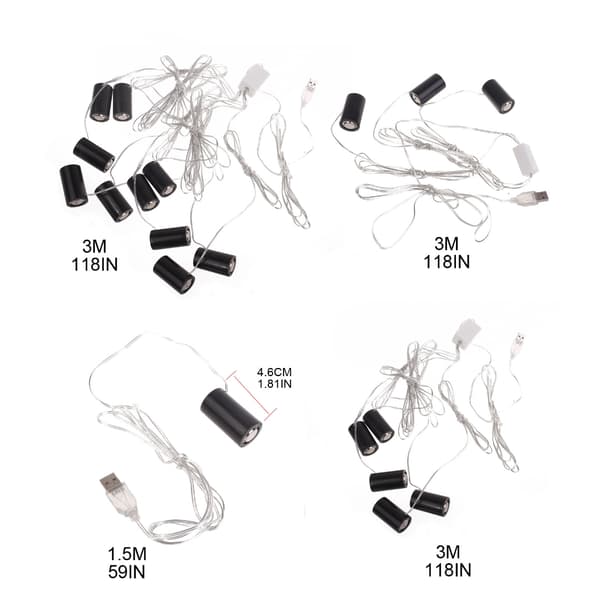 LR14 C batterieliminator USB-strømforsyning erstatter 4,5V 3V C-cellebatteri One for five