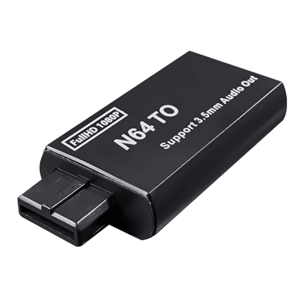 För NGC/SNES/N64 till HDMI-kompatibel omvandlaradapter För N64 för GameCube Plug och för Play Full Digital Cable Access