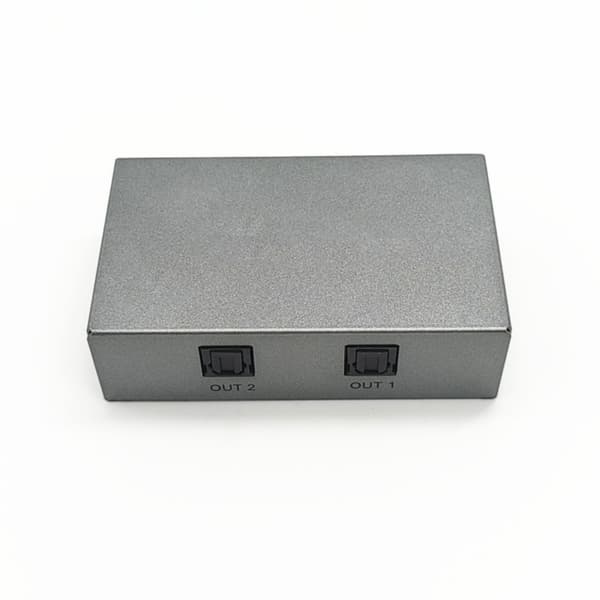 Digital Optisk Splitter 2x1 Toslink Splitter - Effektiv Signalhåndtering