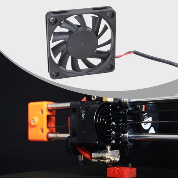 Effektiv 50 mm USB-blåservifte 5V Stille kjøling for PC CPU 3D-skriverradiator