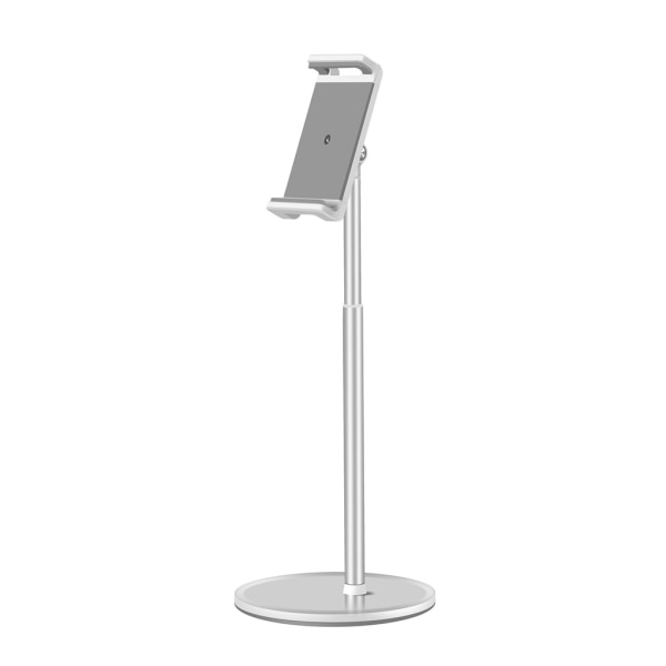 Tablettställ Telefonhållare Höjd Justerbar 360° rotation Bordsställ i aluminium för 4,5-13" mobiltelefon