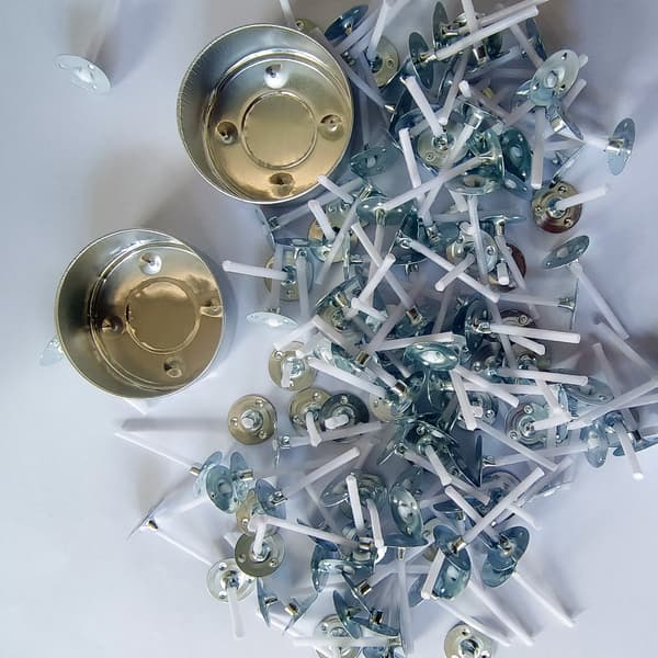 200 stykker bomuldslysestager til håndlavede DIY duftlys