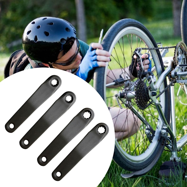 1 Par Vevarmar Ersättning Hastighets Vevparti Cruisers Cykel Mellanmotor For BNI MINI ISIS