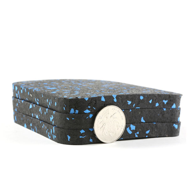Löpband Stötsäker matta med högdensitetsgummi Träningsutrustning Kudde Ljudisolering Förtjockning Sport Fitness