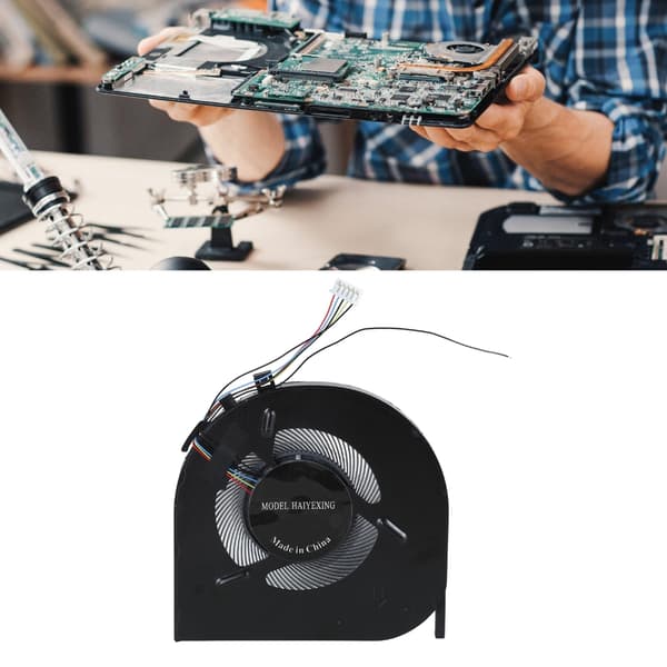 Laptop Intern Køleventilator Metal til T470 T480 Notebook CPU Ventilator Støjsvag