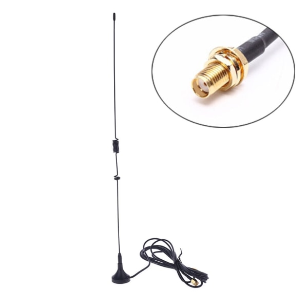Universal Walkie Talkie Teleskopisk Stang Høj Gain Antenne UHF SMA-F Til Bilradio NAGOYA UT-106UV Antenne