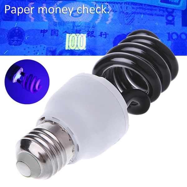 220V E27 UV Pære Ultraviolet Lampe Erstatning Ultraviolet Myggedræberlampe