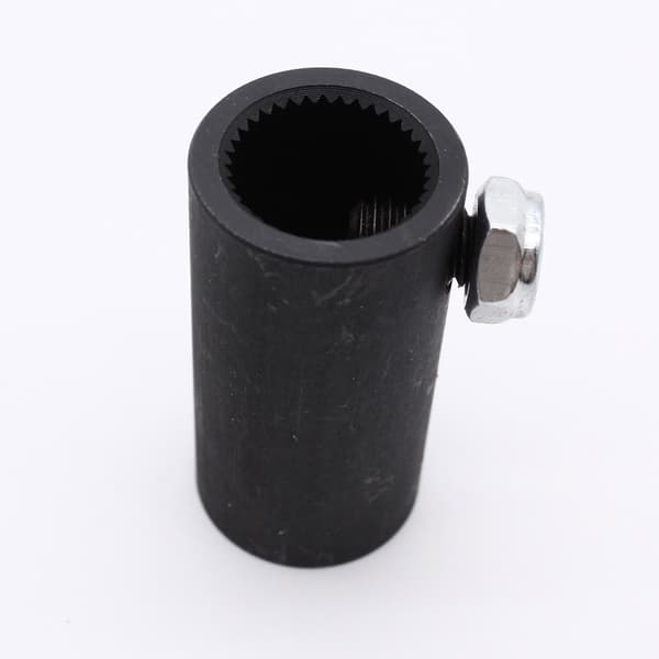 3/4\"-36 Splines till 3/4\" Rund Styrning Universal Knutförbindelse Svart