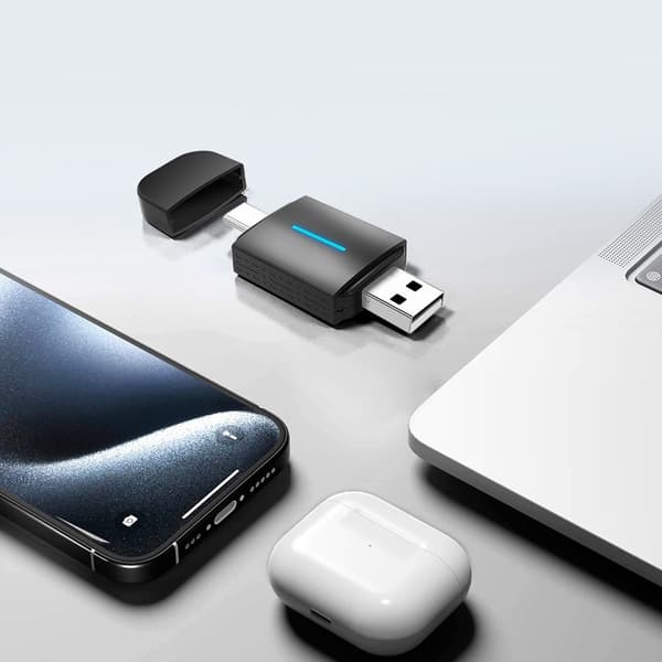 Langallinen langattomaksi muunnin 5G Type-C USB Plug & Play -sovitin