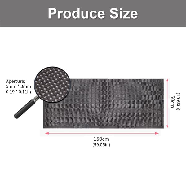 Multifunksjonell PVC Bilgulvmatte Sklisikker Bagasjeromsmatte Universal Bilpassform