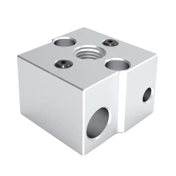 Aluminium Varmeblokk for 3D-printer Hotend Varmeblokk
